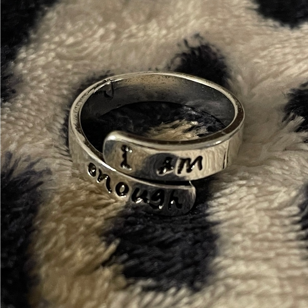 I am enough ring